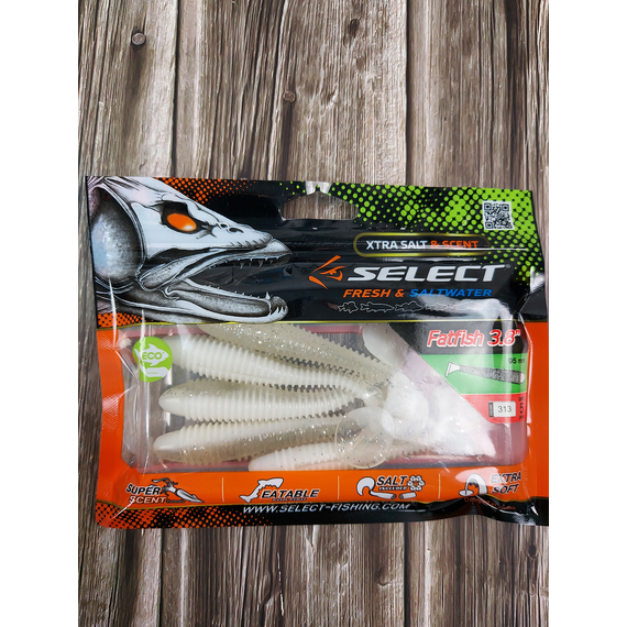 Силикон Select FatFish 3.8" #313 (5 шт/уп), Длина силикона: 3.8" (9.65 см), Расцветка силикона: 313, фото , изображение 3