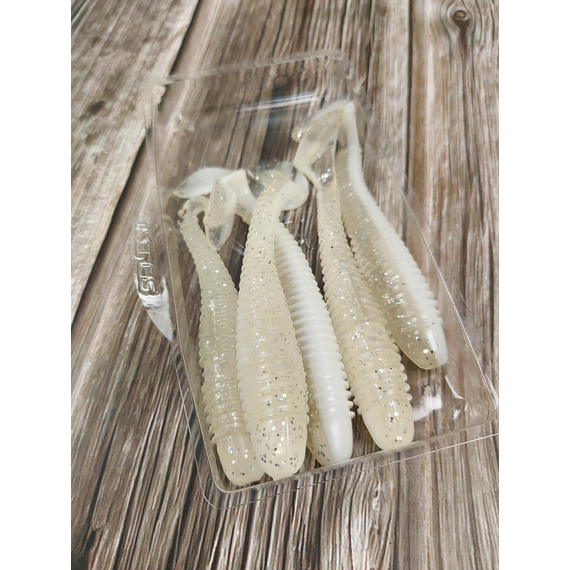 Силикон Select FatFish 3.8" #313 (5 шт/уп), Длина силикона: 3.8" (9.65 см), Расцветка силикона: 313, фото , изображение 5