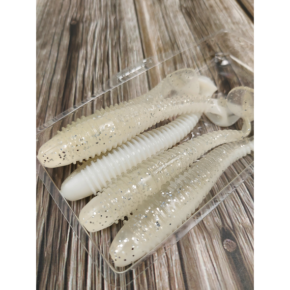 Силикон Select FatFish 3.8" #313 (5 шт/уп), Длина силикона: 3.8" (9.65 см), Расцветка силикона: 313, фото , изображение 6