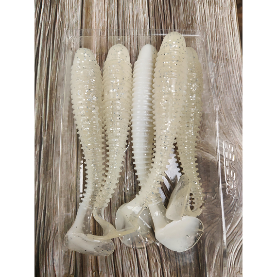 Силикон Select FatFish 3.8" #313 (5 шт/уп), Длина силикона: 3.8" (9.65 см), Расцветка силикона: 313, фото , изображение 7