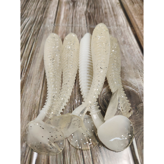 Силикон Select FatFish 3.8" #313 (5 шт/уп), Длина силикона: 3.8" (9.65 см), Расцветка силикона: 313, фото , изображение 8