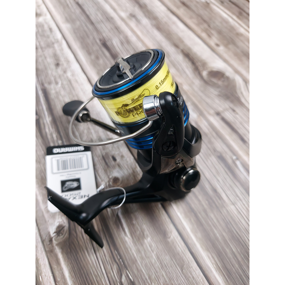 Котушка Shimano Nexave FI 2500 + PowerPro 0.15mm, фото , изображение 12