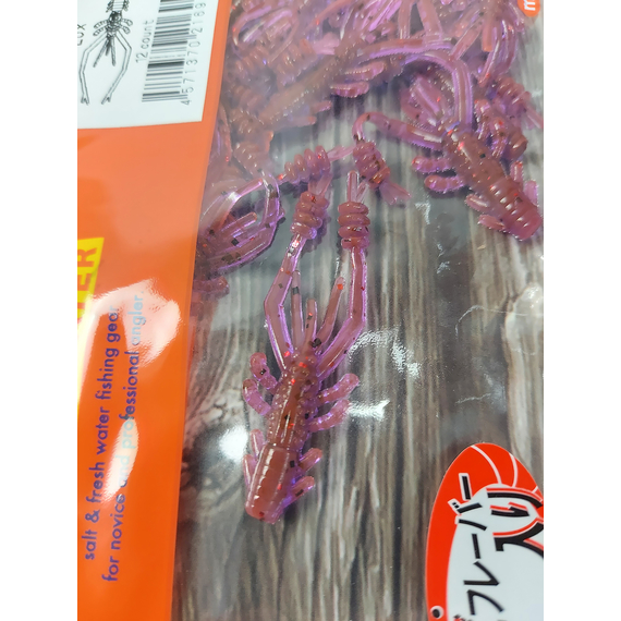 Силікон Reins Ring Shrimp 2" 583 LOX (12 шт/уп.), Довжина силікону: 2.0" (5,08 см), Колір силікону: 583 LOX, фото , изображение 4