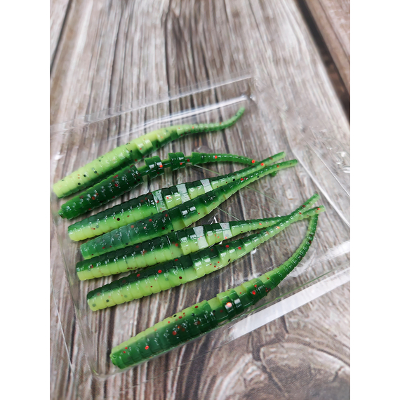 Силикон Select Javik 2.2" col.203 (7 шт/упак), Длина силикона: 2.2" (5.59 см), Расцветка силикона: 203, фото , изображение 6