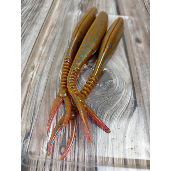 Силікон Select Victim V-Tail 6" #900 (3 шт / уп), Довжина силікону: 6.0" (15.24 см), Колір силікону: 900, фото , изображение 7