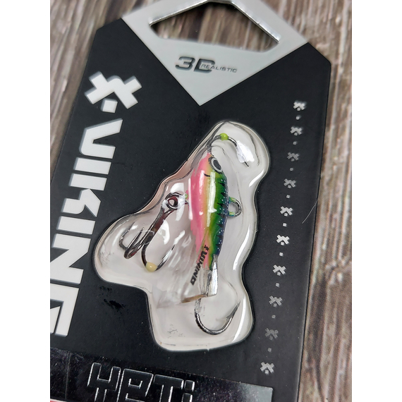 Балансир Viking Fishing Yeti Ice Jig 20mm 3.0g #22 Kingfisher Pink, Размер/Вес: 20мм/3г, Колір балансиру: #22 Kingfisher Pink, фото , изображение 6