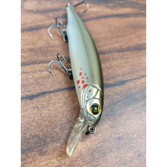 Воблер Imakatsu Riprizer 110SP 112mm 18.0g #133 Bleeding Shogin Kawamutsu, Размер/Вес: 110мм/18г, Цвет воблера: 133 Bleeding Shogin Kawamutsu, фото , изображение 10