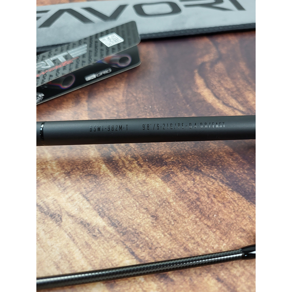 Спінінг Favorite Black Swan BSW1-982M-T 2.98m 6-21g Fast, Модель: 2.98m 6-21g, фото , изображение 8