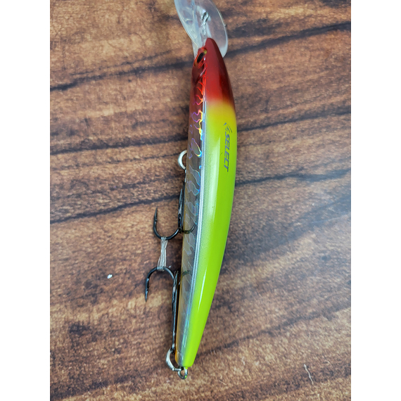 Воблер Select Diver 130F 130mm 24.0g #33 (max 8.0m), Размер/Вес: 130mm/24g, Цвет воблера: col.33, фото , изображение 7