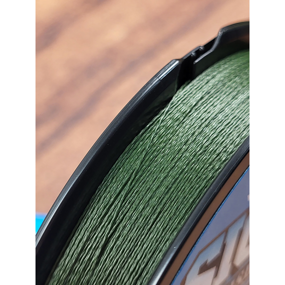 Шнур Sunline Siglon PE х4 150m (темн-зел.) #2.5/0.270mm 40lb/18.5kg, Диаметр: #2.5/0.270mm, Размотка: 150m, Выберите цвет: темно-зеленый, фото , изображение 7