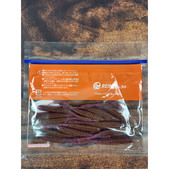 Силікон Reins Bubbling Shaker 3" 583 LOX (14шт/уп), Довжина силікону: 3.0" (7,62 см), Колір силікону: 583 LOX, фото , изображение 4