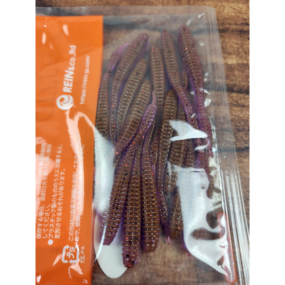 Силікон Reins Bubbling Shaker 3" 583 LOX (14шт/уп), Довжина силікону: 3.0" (7,62 см), Колір силікону: 583 LOX, фото , изображение 5