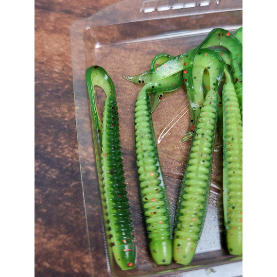 Силікон Select Freek Slim 2" col.203 (8 шт/пак), Довжина силікону: 2" (5.08 см), Колір силікону: 203, фото , изображение 8