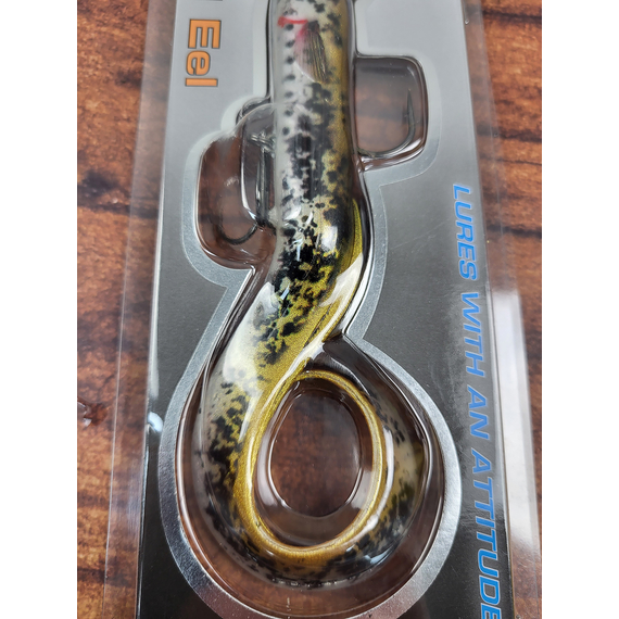 Силікон Savage Gear 4D Real Eel 200mm 38.0g Olive/Pearl PHP (поштучно), Довжина силікону: 200mm, Колір силікону: Olive/Pearl PHP, фото , изображение 5