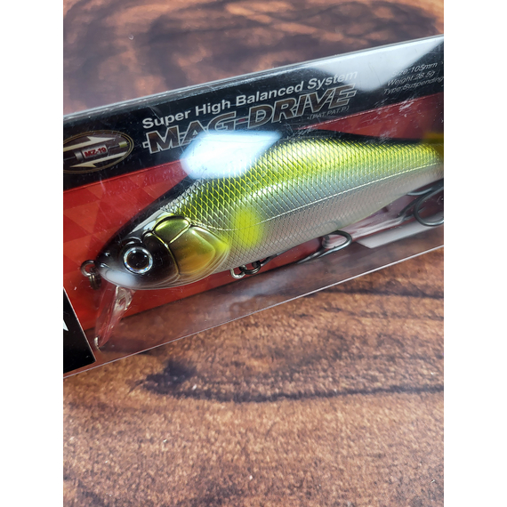 Воблер ZipBaits Khamsin 105-SP-SR, 105mm 28.5g #767 (1.2-1.8m), Розмір/Вага: 105mm/28.5g, Колір воблера: #767, фото , изображение 4