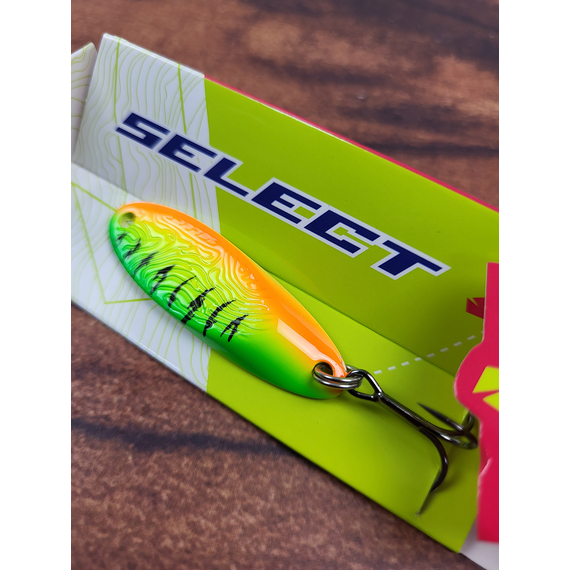 Блешня-кастмастер Select AspMaster 14.0g 51mm, колір: MTGG, Розмір/Вага: 14g/51mm, Колір блешні: MTGG, фото , изображение 7