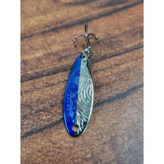 Блешня-кастмастер Select AspMaster 14.0g 51mm, колір: GSMB, Розмір/Вага: 14g/51mm, Колір блешні: GSMB, фото , изображение 8