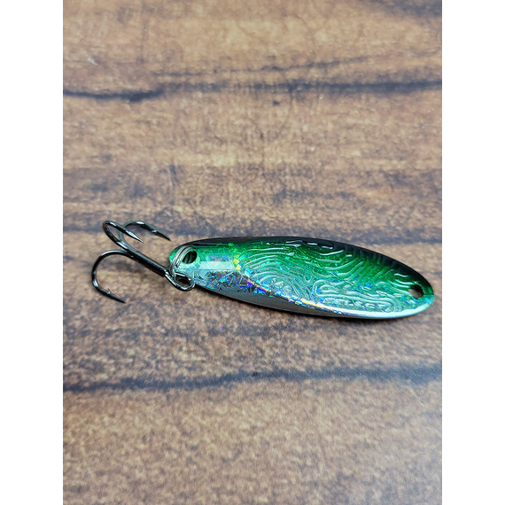 Блешня-кастмастер Select AspMaster 14.0g 51mm, колір: UVSG, Розмір/Вага: 14g/51mm, Колір блешні: UVSG, фото , изображение 7