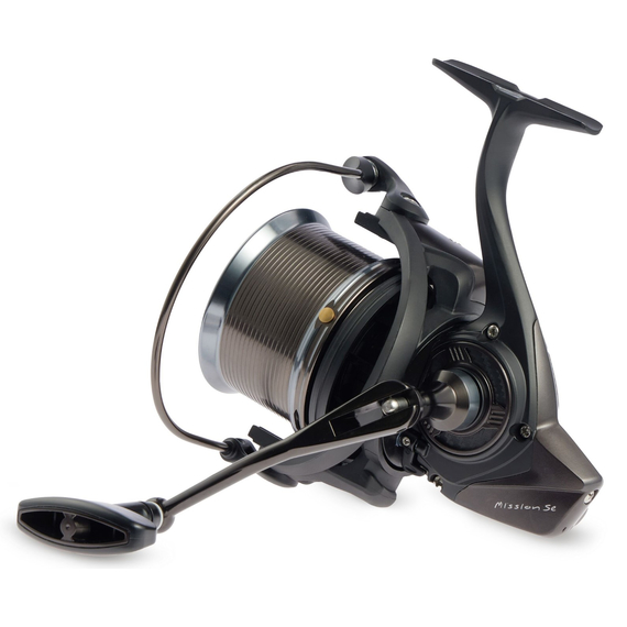 Котушка карпова Brain Mission SE 8000 (12+1 підшип., 4.1:1, потужна тяга, низькопрофільна шпуля), Розмір шпулі: 8000, фото , изображение 2