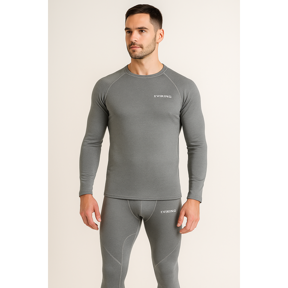 Чоловіча термобілизна Viking Frost Line Fleece, розмір S, колір: light grey, Стать: Чоловіча, Розмір: S, фото 