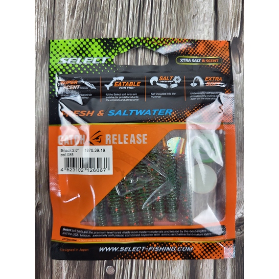 Силікон Select Snack 2.0" col.085 (7 шт/пак), Довжина силікону: 2" (5.2 см), Колір силікону: 085, фото , изображение 4