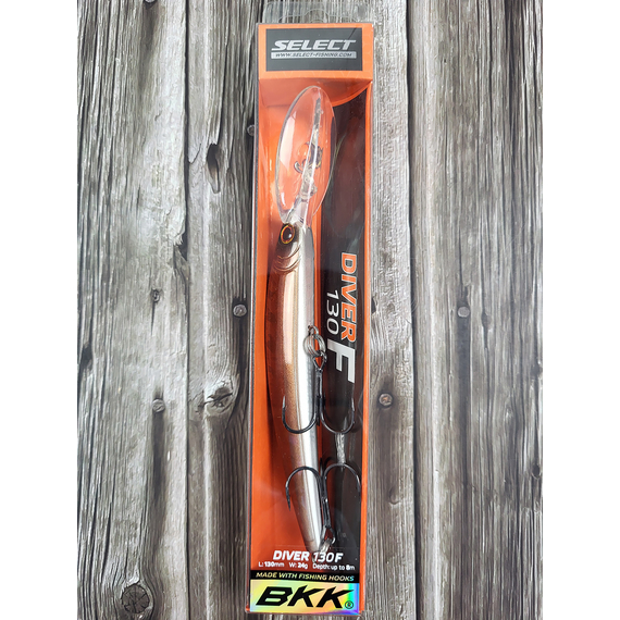 Воблер Select Diver 130F 130mm 24.0g #26 (max 8.0m), Розмір/Вага: 130mm/24g, Колір воблера: col.26, фото , изображение 2