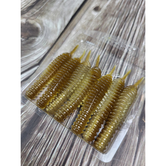 Силікон Select Snack 2" #302 (7 шт / уп), Довжина силікону: 2" (5.2 см), Колір силікону: 302, фото , изображение 10