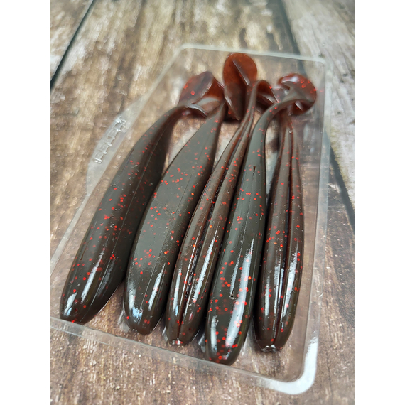 Силикон Select Easy Shad 5" col.103 (5 шт/упак), Длина силикона: 5" (12.7 см), Расцветка силикона: 103, фото , изображение 14