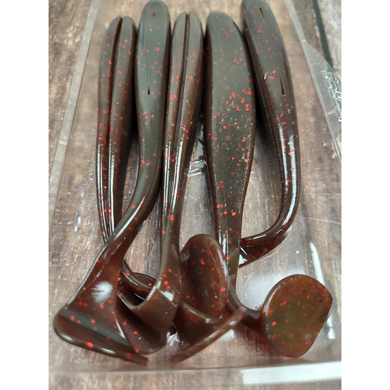 Силикон Select Easy Shad 5" col.103 (5 шт/упак), Длина силикона: 5" (12.7 см), Расцветка силикона: 103, фото , изображение 16