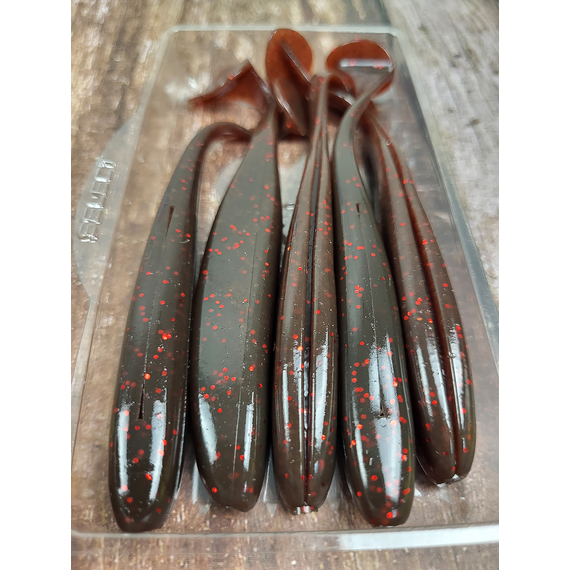 Силикон Select Easy Shad 5" col.103 (5 шт/упак), Длина силикона: 5" (12.7 см), Расцветка силикона: 103, фото , изображение 18