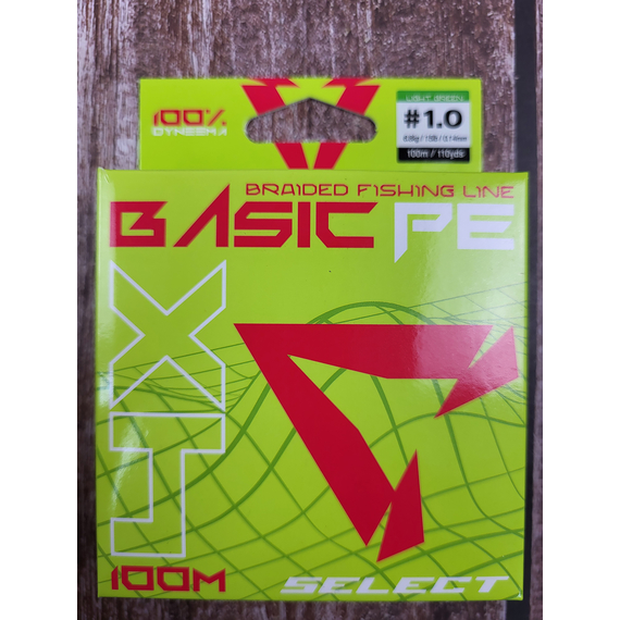 Шнур риболовний Select Basic PE 100m, 0.14mm, 15Lb/6.8kg, колір: салатовий, Діаметр: 0.14mm, Розмотування: 100m, Колір: салатовий, фото , изображение 7