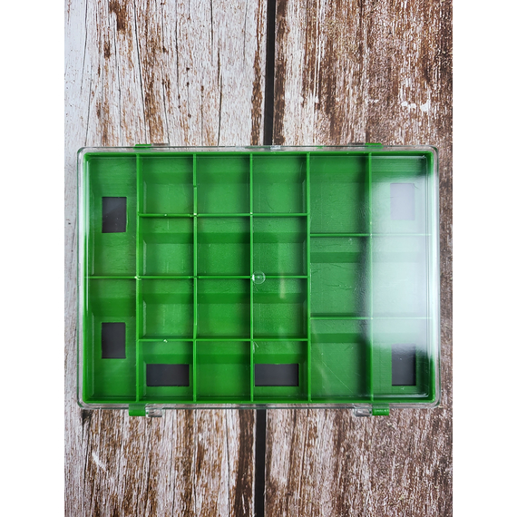 Коробка Select Terminal Tackle Box SLHS-036 14.5х11х2.2cm, Розмір коробки: 14.5х11х2.2 см, Модель: SLHS-007, фото , изображение 6