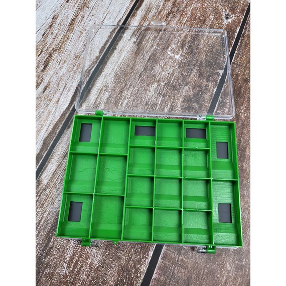 Коробка Select Terminal Tackle Box SLHS-036 14.5х11х2.2cm, Розмір коробки: 14.5х11х2.2 см, Модель: SLHS-007, фото , изображение 10