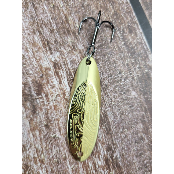 Блешня-кастмастер Select AspMaster 18.0g 55mm, колір: GGMG, Розмір/Вага: 18g/55mm, Колір блешні: GGMG, фото , изображение 6