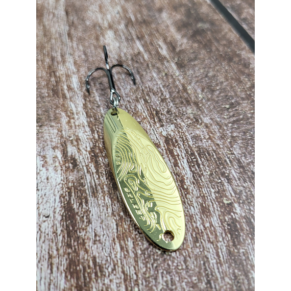 Блешня-кастмастер Select AspMaster 18.0g 55mm, колір: GGMG, Розмір/Вага: 18g/55mm, Колір блешні: GGMG, фото , изображение 8