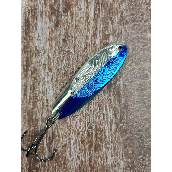 Блешня-кастмастер Select AspMaster 18.0g 55mm, колір: GSMB, Розмір/Вага: 18g/55mm, Колір блешні: GSMB, фото , изображение 6