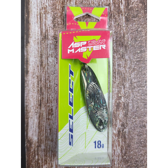 Блешня-кастмастер Select AspMaster 18.0g 55mm, колір: UVBN, Розмір/Вага: 18g/55mm, Колір блешні: UVBN, фото , изображение 3
