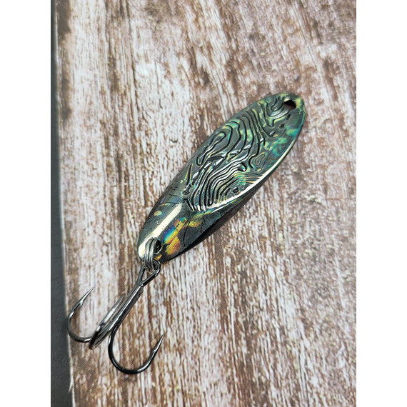 Блешня-кастмастер Select AspMaster 18.0g 55mm, колір: UVBN, Розмір/Вага: 18g/55mm, Колір блешні: UVBN, фото , изображение 6