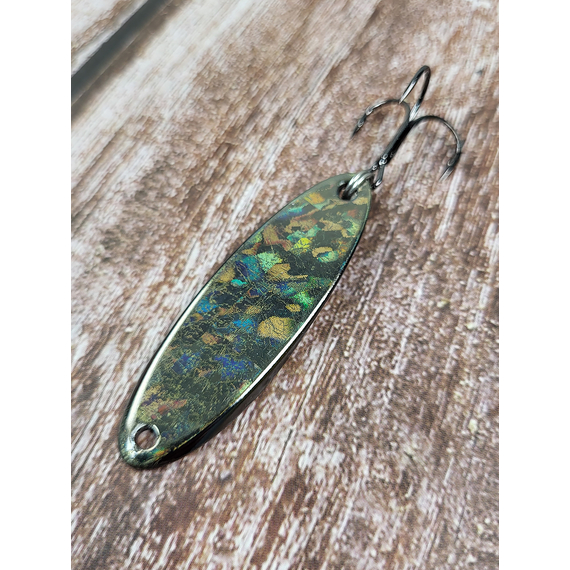 Блешня-кастмастер Select AspMaster 18.0g 55mm, колір: UVBN, Розмір/Вага: 18g/55mm, Колір блешні: UVBN, фото , изображение 7