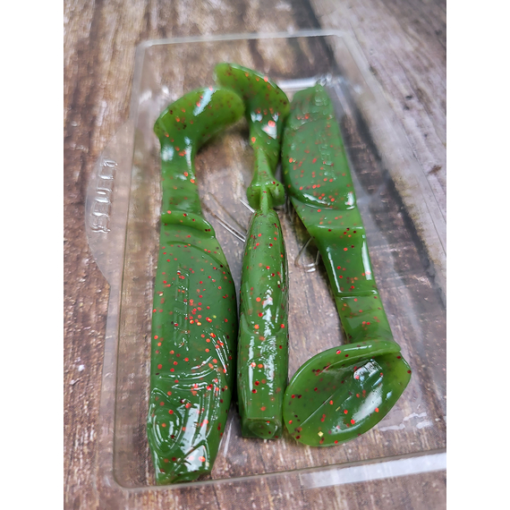 Силикон Select Boozer 4" col.108 (3 шт/упак), Длина силикона: 4.0" (10.16 см), Расцветка силикона: 108, фото , изображение 5