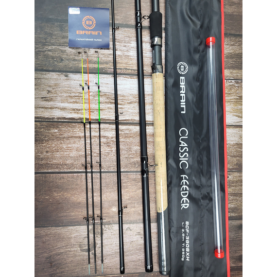 Фідер Brain Classic 3.90m max 250g, Модель: 3.9m 250g, фото , изображение 20