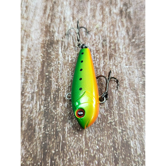 Воблер Viking Fishing Outcast Vib 40mm 7.0g #13 Fire Minnow, Колір: Fire Minnow, Розмір/Вага: 40мм/7г, фото , изображение 8