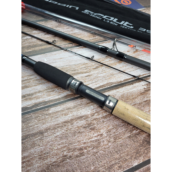 Фідер Brain Scout 3.90м / до 90г / EVA ручка — для лову на великих дистанціях, Модель: 3.9m 90g, фото , изображение 6