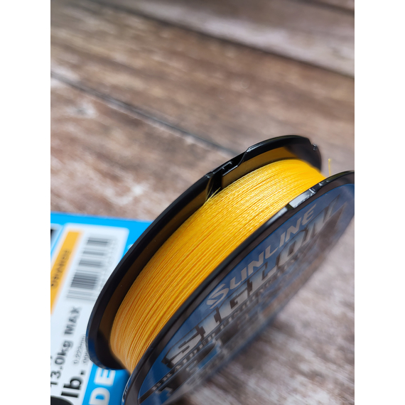 Шнур Sunline Siglon PE х4 150m (помаранч.) #1.7/0.223mm 30lb/13.0kg, Діаметр: #1.7/0.223mm, Розмотування: 150m, Колір: оранжевый, фото , изображение 6