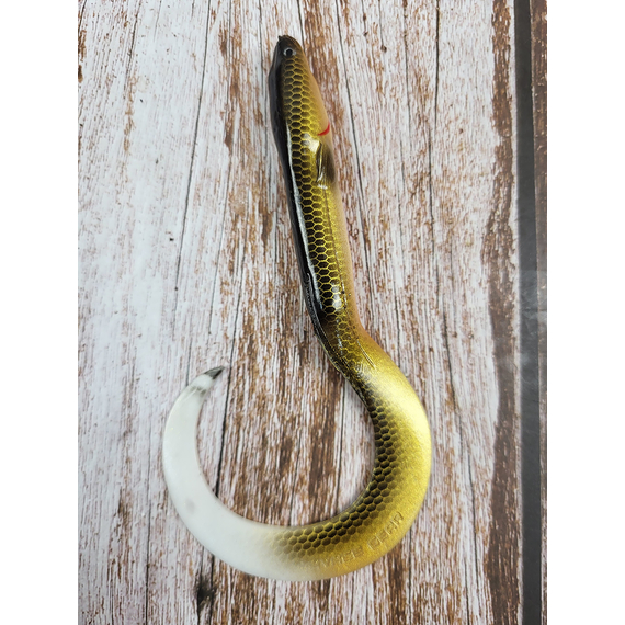 Силікон Savage Gear 3D Real Eel Loose Body 150mm 12.0g Dirty Eel (поштучно), Довжина силікону: 150mm, Колір силікону: Dirty Eel, фото , изображение 2