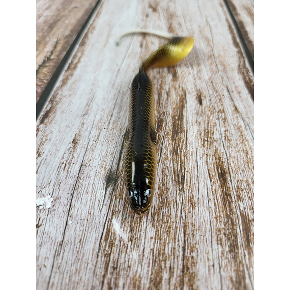 Силікон Savage Gear 3D Real Eel Loose Body 150mm 12.0g Dirty Eel (поштучно), Довжина силікону: 150mm, Колір силікону: Dirty Eel, фото , изображение 5