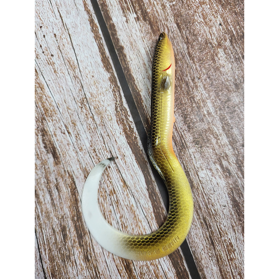 Силікон Savage Gear 3D Real Eel Loose Body 150mm 12.0g Dirty Eel (поштучно), Довжина силікону: 150mm, Колір силікону: Dirty Eel, фото , изображение 7