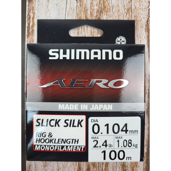 Жилка Shimano Aero Slick Silk Rig/Hooklength 100m 0.104mm 1.08kg, Діаметр: 0.104, фото , изображение 5