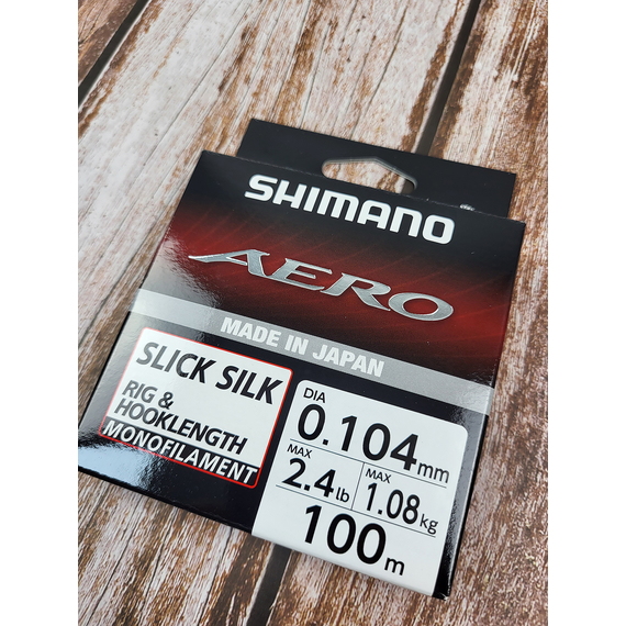 Жилка Shimano Aero Slick Silk Rig/Hooklength 100m 0.104mm 1.08kg, Діаметр: 0.104, фото , изображение 10