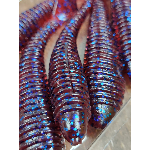 Силикон Select Fatfish 3" col.110 (6 шт/упак), Длина силикона: 3" (7.62 см), Расцветка силикона: 110, фото , изображение 7